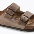 Slides Schlappen  BIRKENSTOCK Arizona SFB LEOI Narrow tabacco brown 10