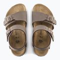 Kindersandalen BIRKENSTOCK New York Birkibuc Narrow mocha 4