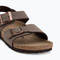 Kindersandalen BIRKENSTOCK New York Birkibuc Narrow mocha 7