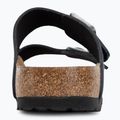 BIRKENSTOCK Arizona LEOI Schmale schwarze Flip-Flops 6