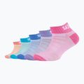 Socken Kinder Skechers Mesh Ventilation Sneaker 5 pairs prism pink