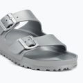BIRKENSTOCK Flip-Flops Arizona EVA Metallic Regular metallic silber 7