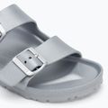 Badeschuhe BIRKENSTOCK Arizona EVA Narrow metallic silver 7
