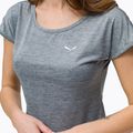 Damen-Trekking-Shirt Salewa Puez Melange Dry grau 00-0000026538 4