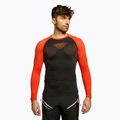Herren DYNAFIT Speed Dryarn LS Thermo-T-Shirt schwarz-rot 08-0000071056