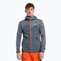 Herren Salewa Puez Melange PL FZ Hoody Fleece-Sweatshirt blau 00-0000027386