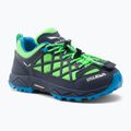 Salewa Wildfire Kinder-Trekkingstiefel blau-grün 00-0000064007