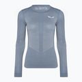 Damen Thermo-T-Shirt Salewa Zebru Med Warm Amr grau 00-0000027958