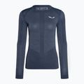 Damen Thermo-T-Shirt Salewa Zebru Med Warm Amr blau 00-0000027958