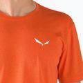 Herren Salewa Alpine Hanf Logo Trekking-T-Shirt orange 00-0000028132 4