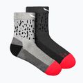 Damen-Trekkingsocken Salewa MTN TRN Sal. AM QRT grau 00-0000069025