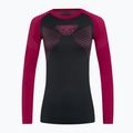DYNAFIT Speed Dryarn LS Damen Thermo-T-Shirt schwarz-rot 08-0000071057
