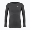 Herren-Thermoaktivshirt Salewa Zebru Med Warm AMR onyx