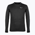 Herren-Trekkinghemd Salewa Puez Melange Dry black out melange