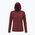 Salewa Damen Trekking Sweatshirt Lavaredo Hanf mit Kapuze rot 00-0000028238 8