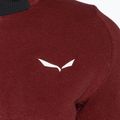 Salewa Damen Trekking Sweatshirt Lavaredo Hanf mit Kapuze rot 00-0000028238 5