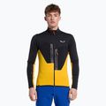Herren Salewa Ortles AM Fleece-Sweatshirt schwarz/gelb 00-0000028178