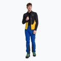 Herren Salewa Ortles AM Fleece-Sweatshirt schwarz/gelb 00-0000028178 2