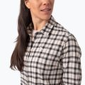 Salewa Damen Fanes Flannel 5PL Hemd hafermehl/schwarz out 4