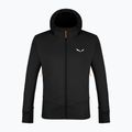 Trekking Sweatshirt Hoodie Herren Salewa Puez PL Hooded black out