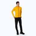 Sweatshrit Hoodie Trekking Herren Salewa Puez PL Hooded gold 2