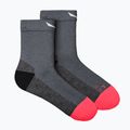 Damen-Trekkingsocken Salewa MTN TRN AM QRT grau 00-0000069031 4