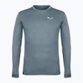 Herren-Trekkinghemd Salewa Puez Melange Dry java blau melange 27453 4