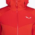 Salewa Damen-Trekking-Sweatshirt Agner Polarlite mit Kapuze rot 00-0000028558 3