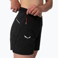Damen-Trekking-Shorts Salewa Pedroc Pro Dst Cargo schwarz aus 7