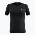Damen-Trekking-T-Shirt Salewa Puez Sporty Dry black out