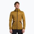 Salewa Herren Fleece-Sweatshirt Puez Melange PL FZ Hoody braun 00-0000027386