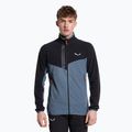 Herren Salewa Paganella PL blau-graues Fleece-Sweatshirt 00-0000027924