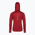 Salewa Damen Fleece Agner Hybrid PL/DST FZ Hoody dunkelrot 00-0000027372 2