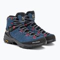 Damen-Trekkingstiefel Salewa Alp Trainer 2 Mid GTX blau 00-0000061383 4