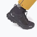 Herren-Trekkingstiefel Salewa Pedroc Pro Mid Ptx schwarz/schwarz 10