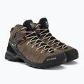 Damen-Trekkingstiefel Salewa Alp Mate Mid WP beige 00-0000061385 4