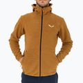Herren Salewa Nuvolo EN Fleece-Sweatshirt goldbraun melange
