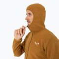 Herren Salewa Nuvolo EN Fleece-Sweatshirt goldbraun melange 4