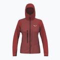 Softshell Jacke Damen Salewa Sella DST Hyb syrah 8