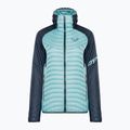 Damen DYNAFIT Ski Jacke Spped Insulation Hooded Heidelbeere Marineblau 4