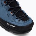 Herren-Trekkingstiefel Salewa MTN Trainer 2 Mid GTX java blau/schwarz 7