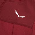 Trekking Sweatshirt Hoodie Kinder Salewa Agner Melange PL FZ Hoody syrah 3