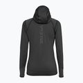 Trekking Sweatshirt Hoodie Damen Salewa Agner Hybrid PL/DST black out melange 2