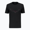 Herren Salewa Pure Eagle Frame Dry T-shirt schwarz aus