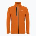 Trekking Sweatshirt Hoodie Herren Salewa Paganella PL burnt orange