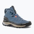 Wanderschuhe Herren Salewa Puez Knit Mid Ptx java blue / black