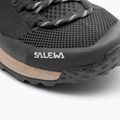 Wanderschuhe Damen Salewa Puez Knit Mid Ptx black / black 6