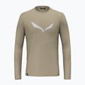 Salewa Solidlogo Dry Herren Longsleeve Quicksand Trekking