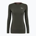 Damen Thermoaktivshirt Salewa Cristallo Warm AMR dark olive