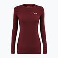 Damen Thermo-Langarmshirt Salewa Cristallo Warm AMR Syrah